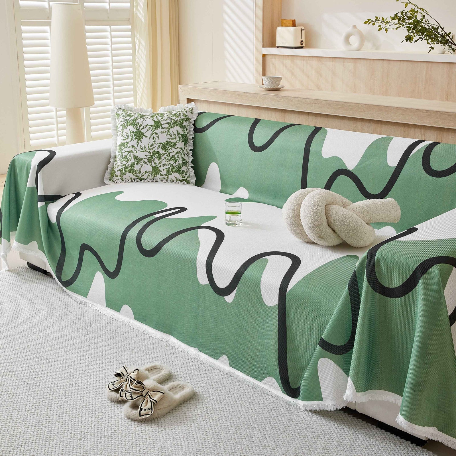 Lightweight Washed Soft Breathable Throw Blanket Perfect for Summer, Great Blanket Layer for Couch