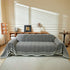 Reversible Herringbone Sofa Cover, 2-in-1 Classic British Throw Blanket for Couch