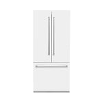 ZLINE 36" 19.6 cu. Ft. Panel Ready Built-In 3-Door French Door Refrigerator with Internal Water and Ice Dispenser RBIV-36