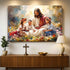 Jesus With Children Faith Wall Art IX