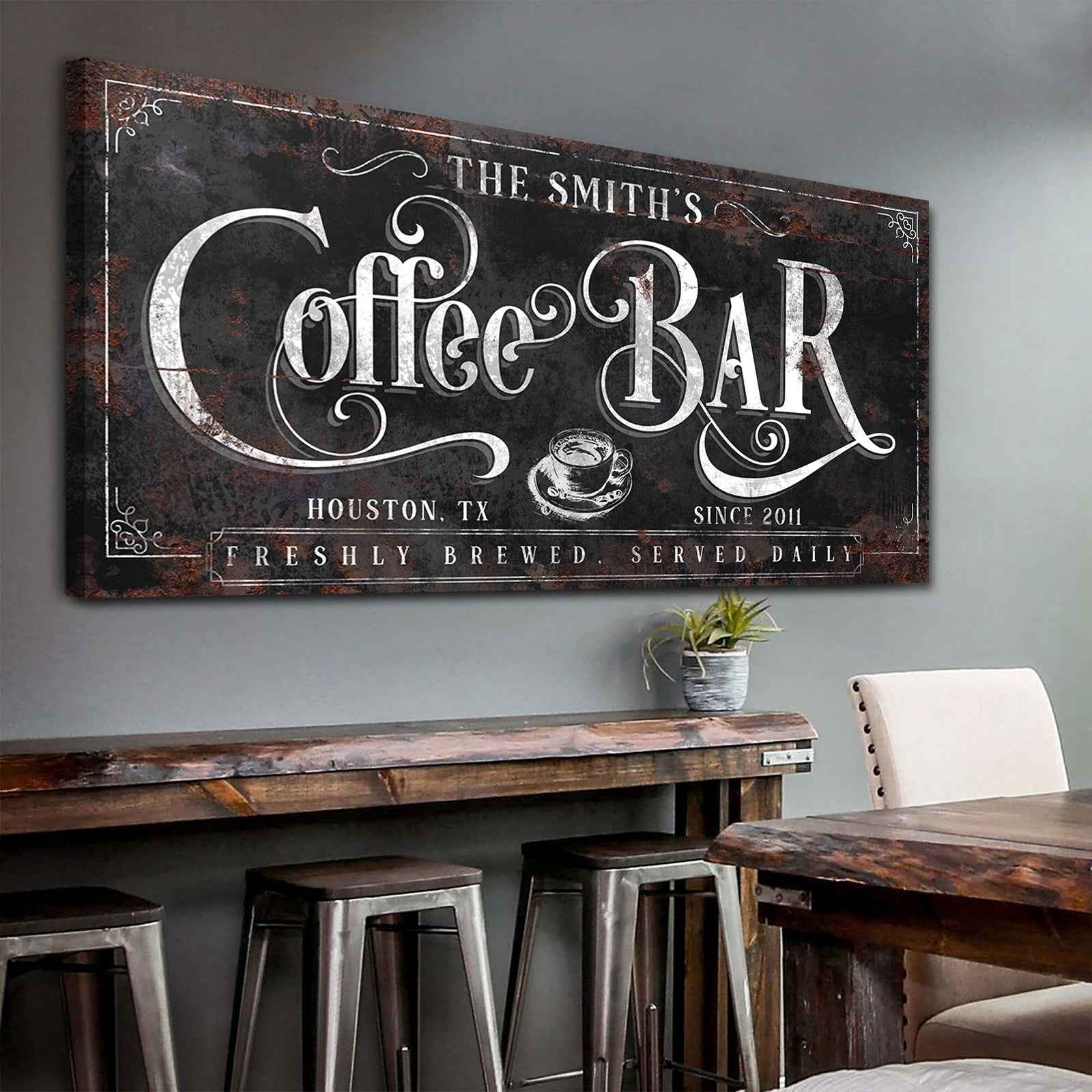 Coffee Bar Sign XI