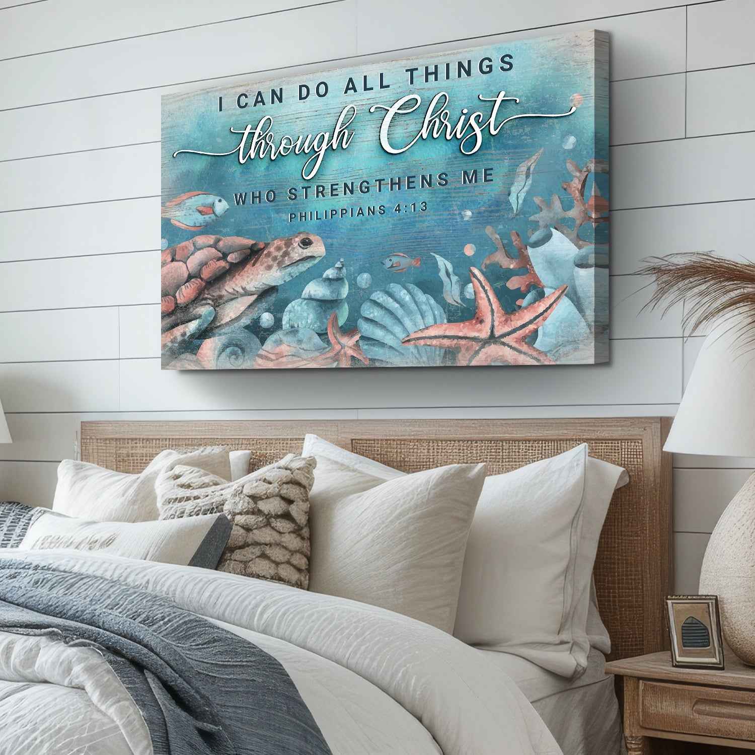 I Can Do All Things Through Christ Faith Sign V