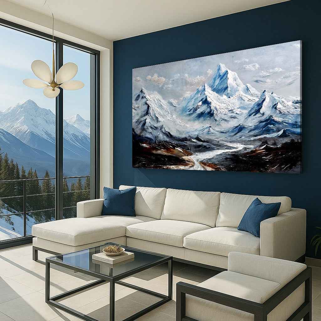 Mountain Minimalist Wall Art II