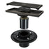 Oil rubbered bronze brass shower drain 4 or 8 inch  with ABS base