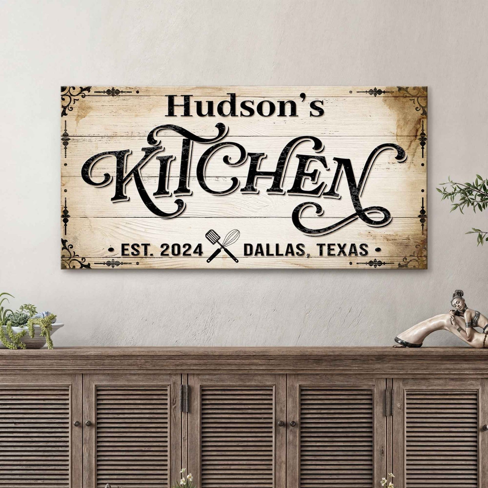 Kitchen Sign XI