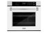 ZLINE 30"Professional True Convection Single Wall Oven, Air Fry, Self Clean, DuraSnow® White Matte WASS-WM-30