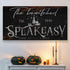 The Bewitched Speakeasy Halloween Sign III