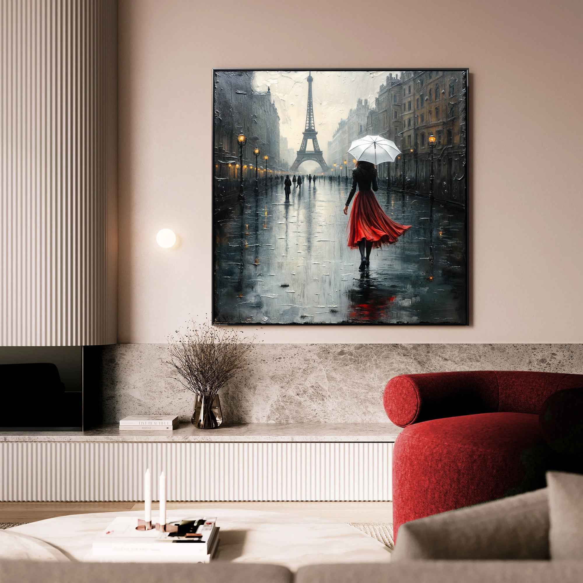 Paris Stroll Painting Wall Art
