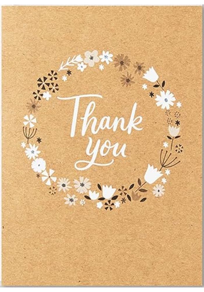 Thank You - Greeting Card