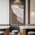 Abstract Earthy Waves Wall Art