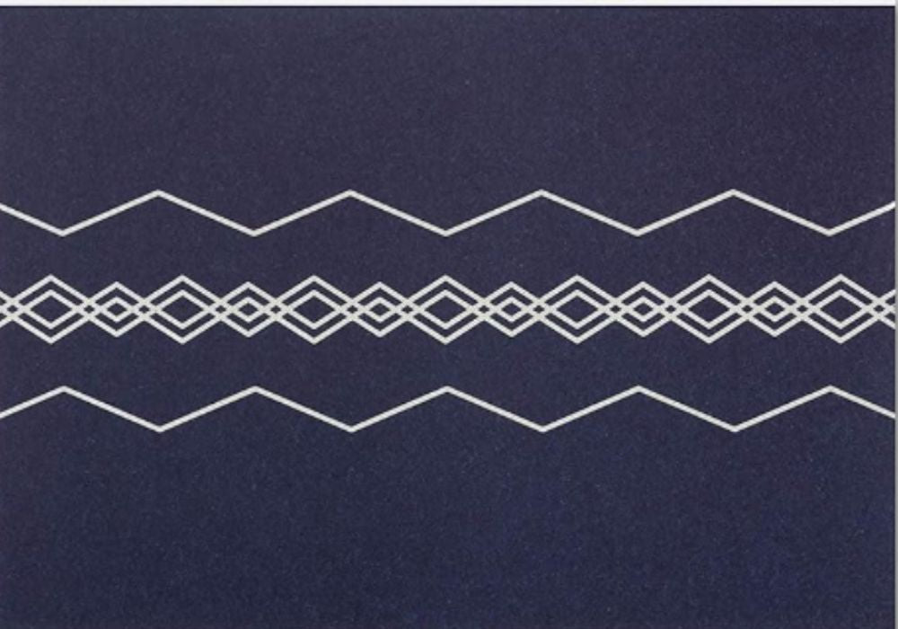 Modern Geometric Blue – Greeting Cards