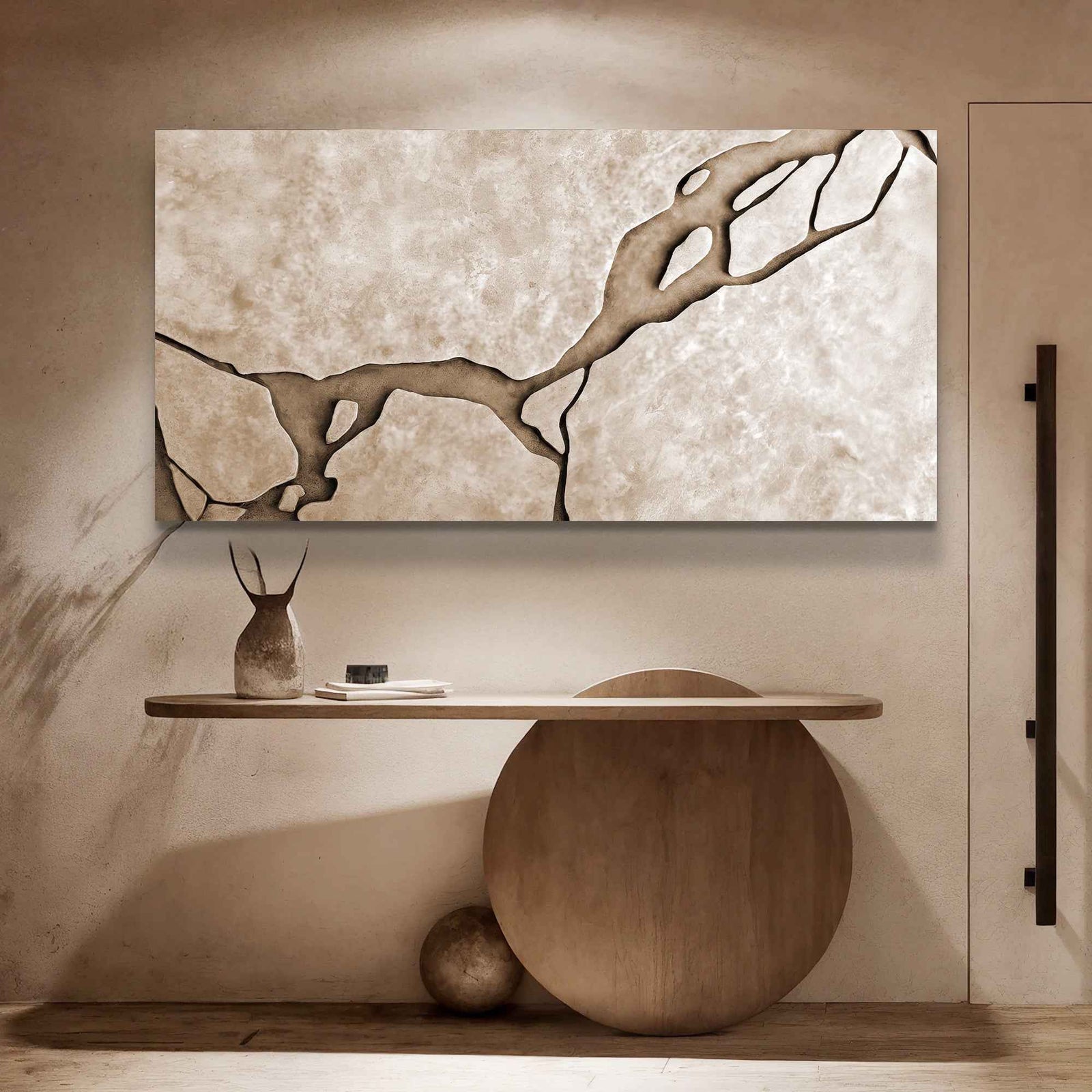 Muddy Abstract Wall Art
