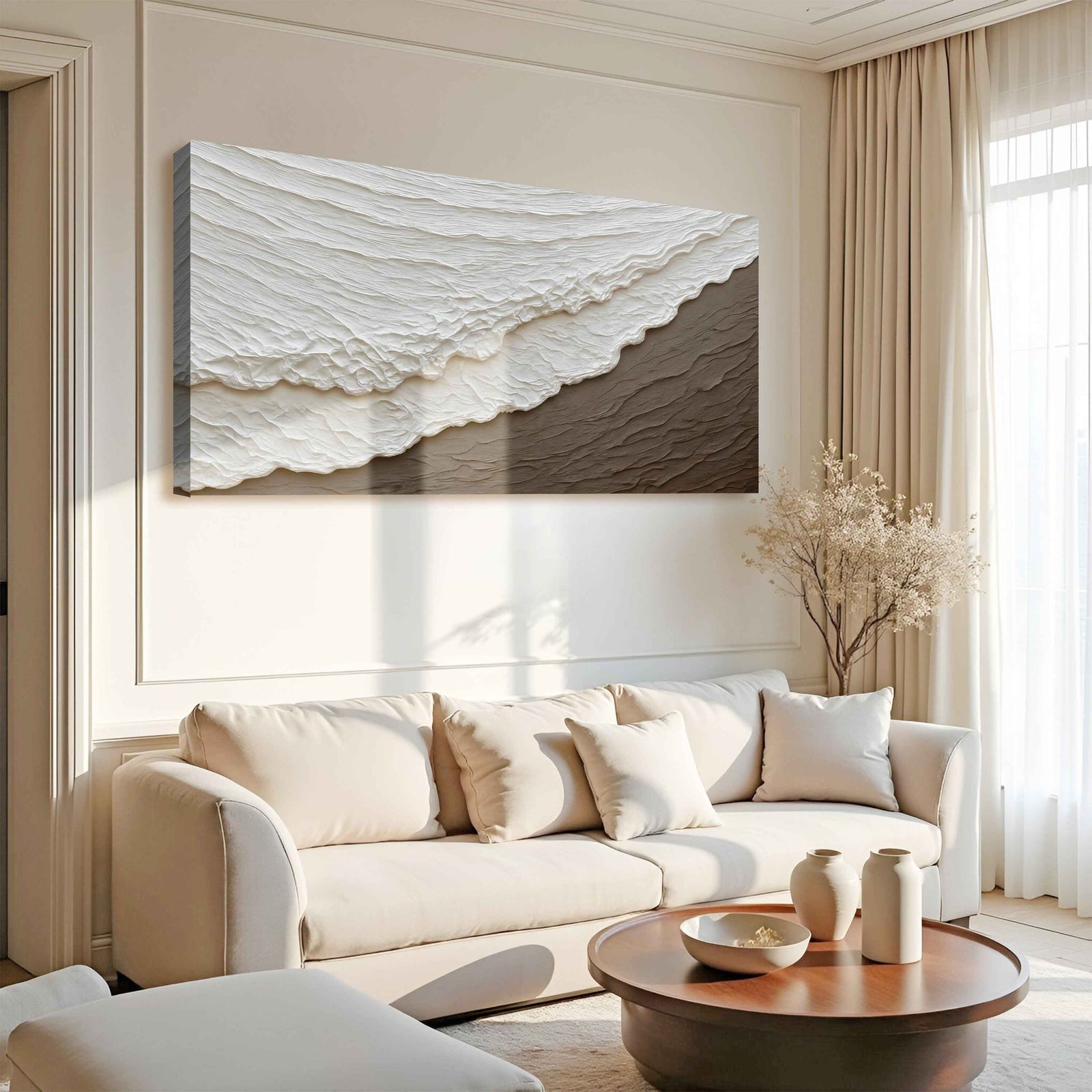 Waves Abstract Wall Art
