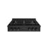 ZLINE 36" Paramount Gas Rangetop Black Stainless Steel SRTB-36