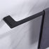Luxurious 4-Piece Brass Matte Black Bathroom Hardware Set: Towel Bar, Towel Ring, Toilet Paper Holder, Robe Hook, and Tower Holder - Wall Mounted