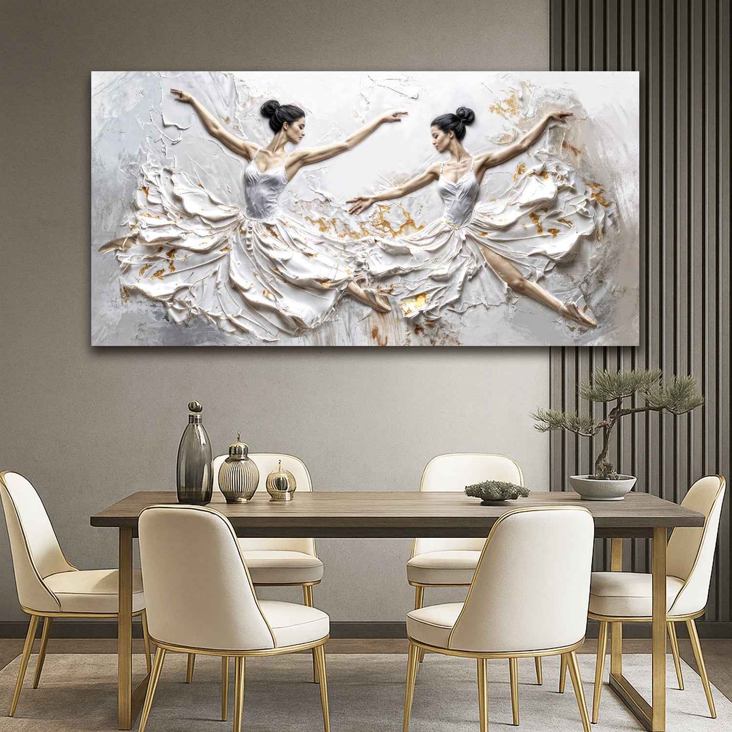 Modern Ethereal Dancers Wall Art