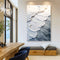 Abstract Minimalist Wave Wall Art II