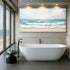 Serene Ocean Wave Coastal Wall Art XIV