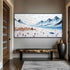 Snow Mountain Abstract Wall Art II