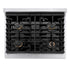 ZLINE 30" Paramount Gas Rangetop Stainless Steel Champagne Bronze SRTZ-30-CB