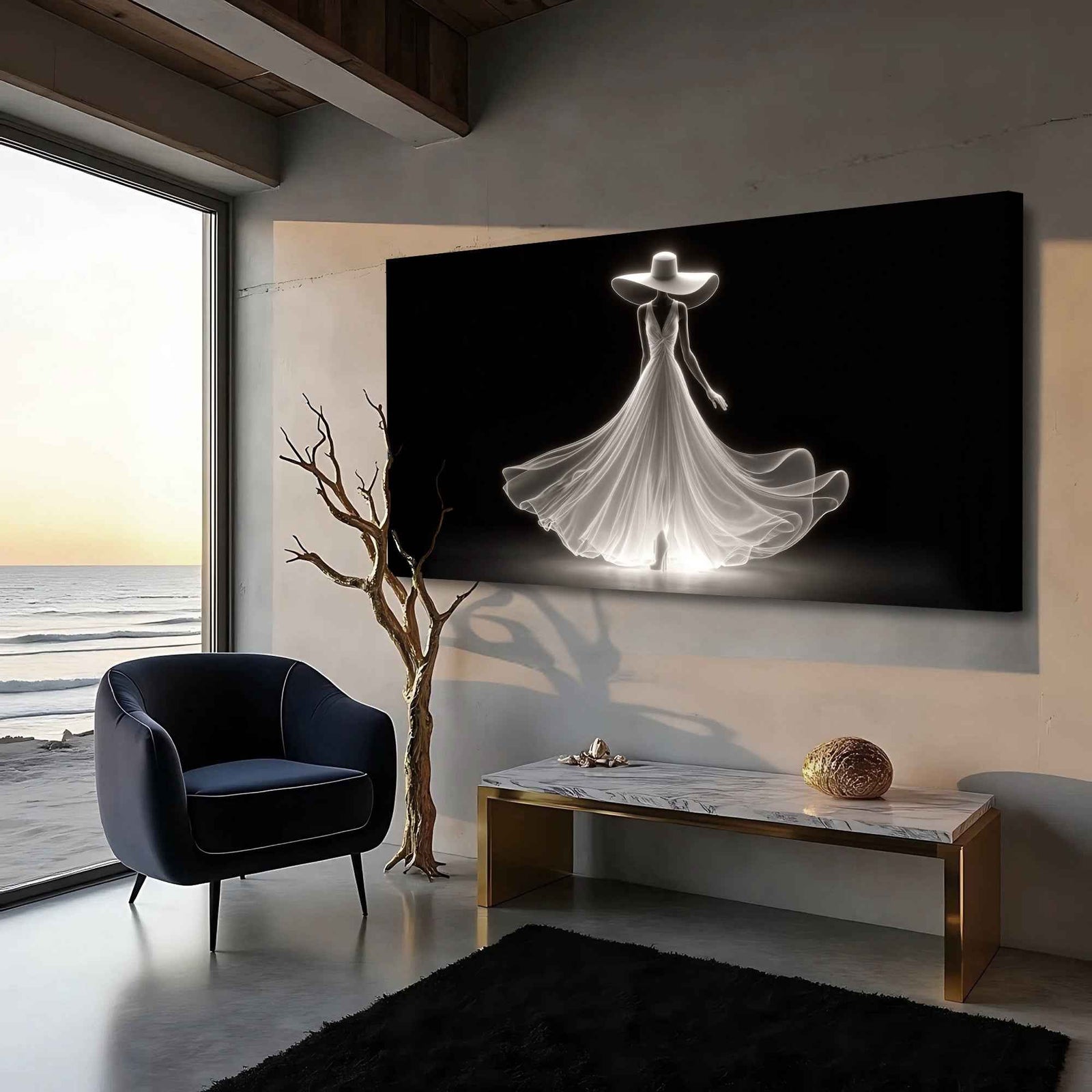 Modern Glam Fashion Wall Art