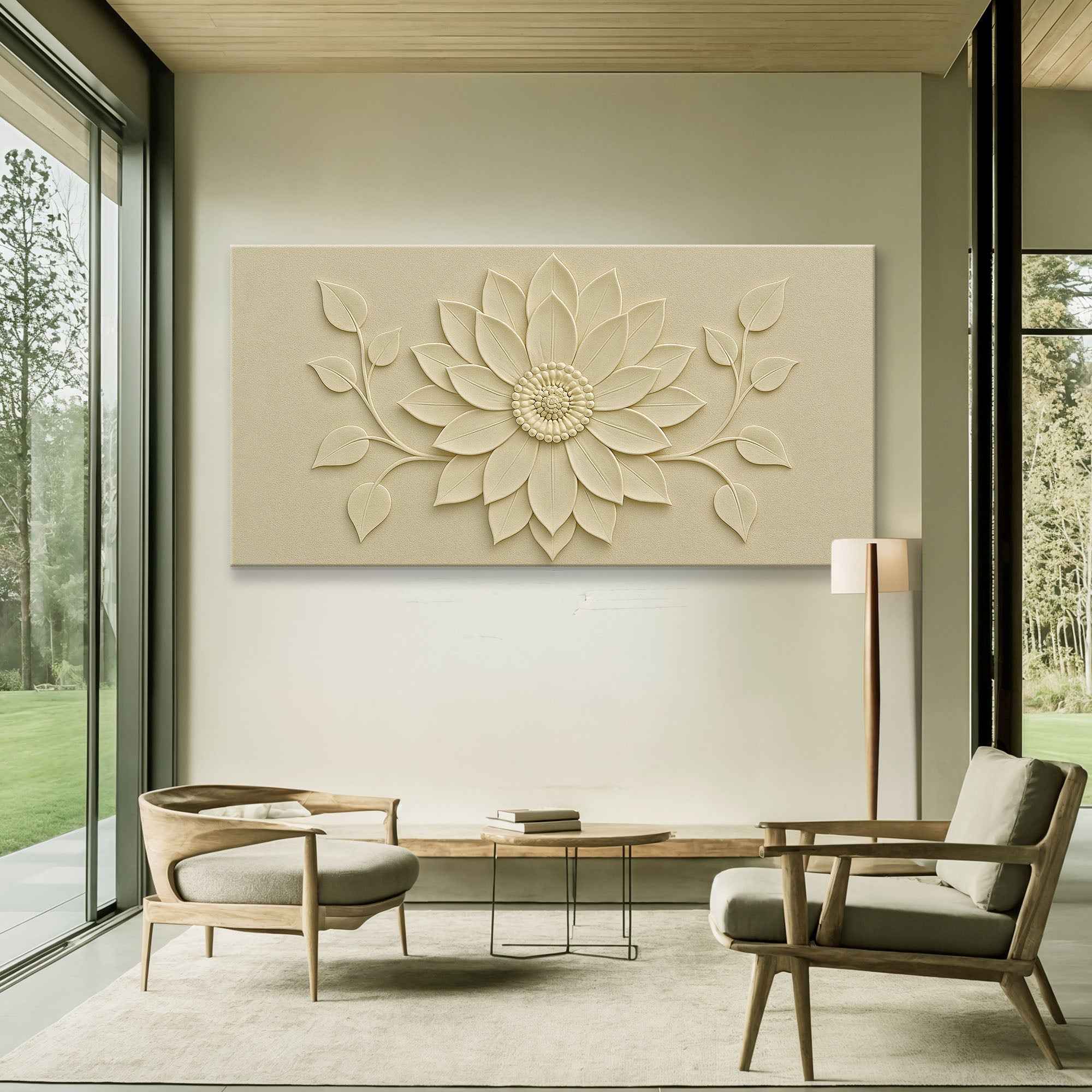 Floral Abstract Wall Art VI