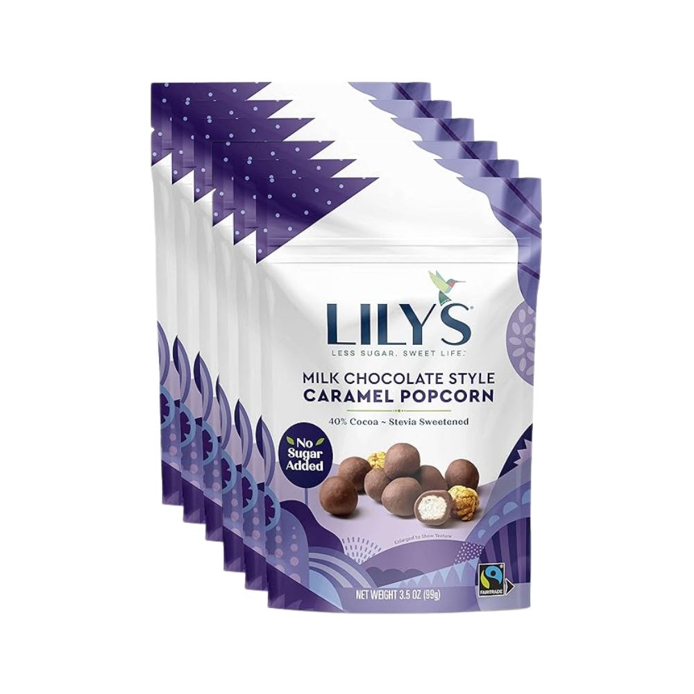 Lily's Milk Chocolate Style Caramel Popcorn 3.5 oz