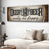 Deer And Beer Make Me Happy Hunting Sign II