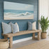 Serene Ocean Wave Coastal Wall Art VIII