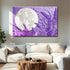 3D Lavander Moon Wall Art