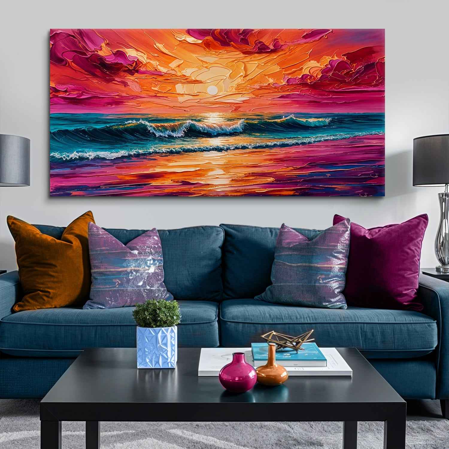Coastal Sunset Wall Art