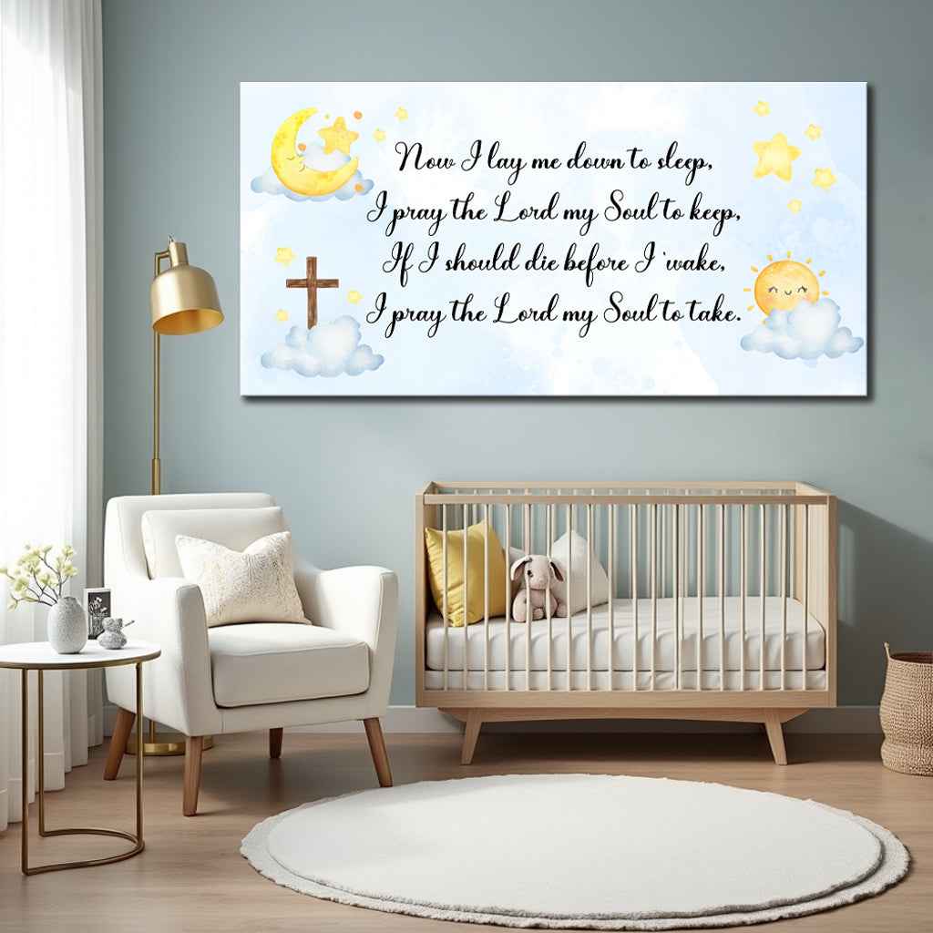 I Lay Me Down To Sleep Faith Sign II