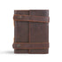 Vintage Dark Brown Leather Journal