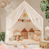 Tiny Land® Kids Tent – Large Cozy Tent with Star Lights