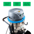 Heavy Duty Industrial Vacuum Cleaner SM100 - 26.4 Gal, 3 Motor HEPA, 212 CFM