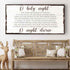 O Holy Night Christmas Sign II