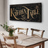 Kitchen Table Sign