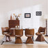 Modern Swivel Dining Chair With High Back