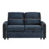 Pull Out Sofa Bed With Adjustable 3 Position Backrest, USB Charging Ports, Side Pockets