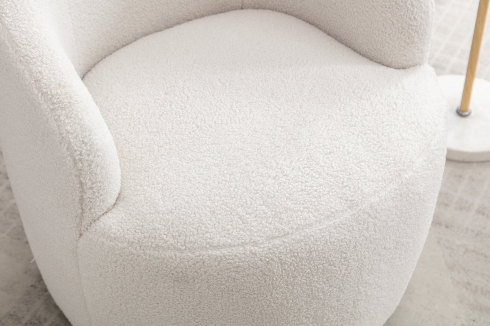 Walker Edison | Teddy Swivel Barrel Accent Armchair Chair