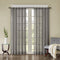Solid Crushed Curtain Panel Pair (2 Pcs) - Grey