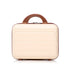 14'/20' 2-Piece Beige ABS Spinner Wheel Luggage Set
