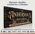 Personalized Bourbon Bar Sign III