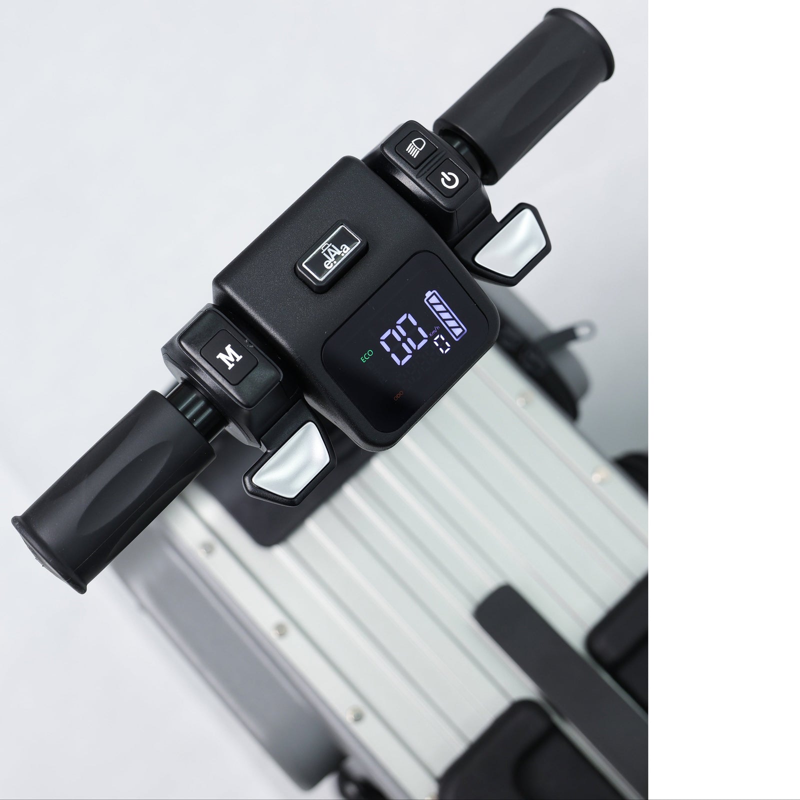 Elala P28 - Gray Motorized Suitcase