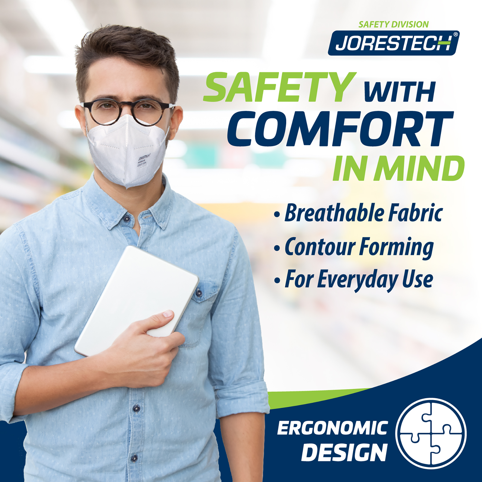 4-Layer KN95 Protective Disposable Face Masks – Pack of 20