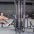 4 Stack Megatron Standard Jungle Gym - 2 Colors - Muscle D Fitness - Low Row, Lat Pulldown, Single Handle Hi/low Pulley, Double Hi/Low Pulley