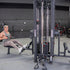 4 Stack Megatron Standard Jungle Gym - 2 Colors - Muscle D Fitness - Low Row, Lat Pulldown, Single Handle Hi/low Pulley, Double Hi/Low Pulley