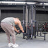 4 Stack Megatron Standard Jungle Gym - 2 Colors - Muscle D Fitness - Low Row, Lat Pulldown, Single Handle Hi/low Pulley, Double Hi/Low Pulley