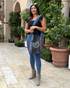 Kathmandu Collection Yin Yang Print Hobo Bag