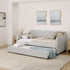 Daybed With Pop Up Trundle And USB Charging Armrest